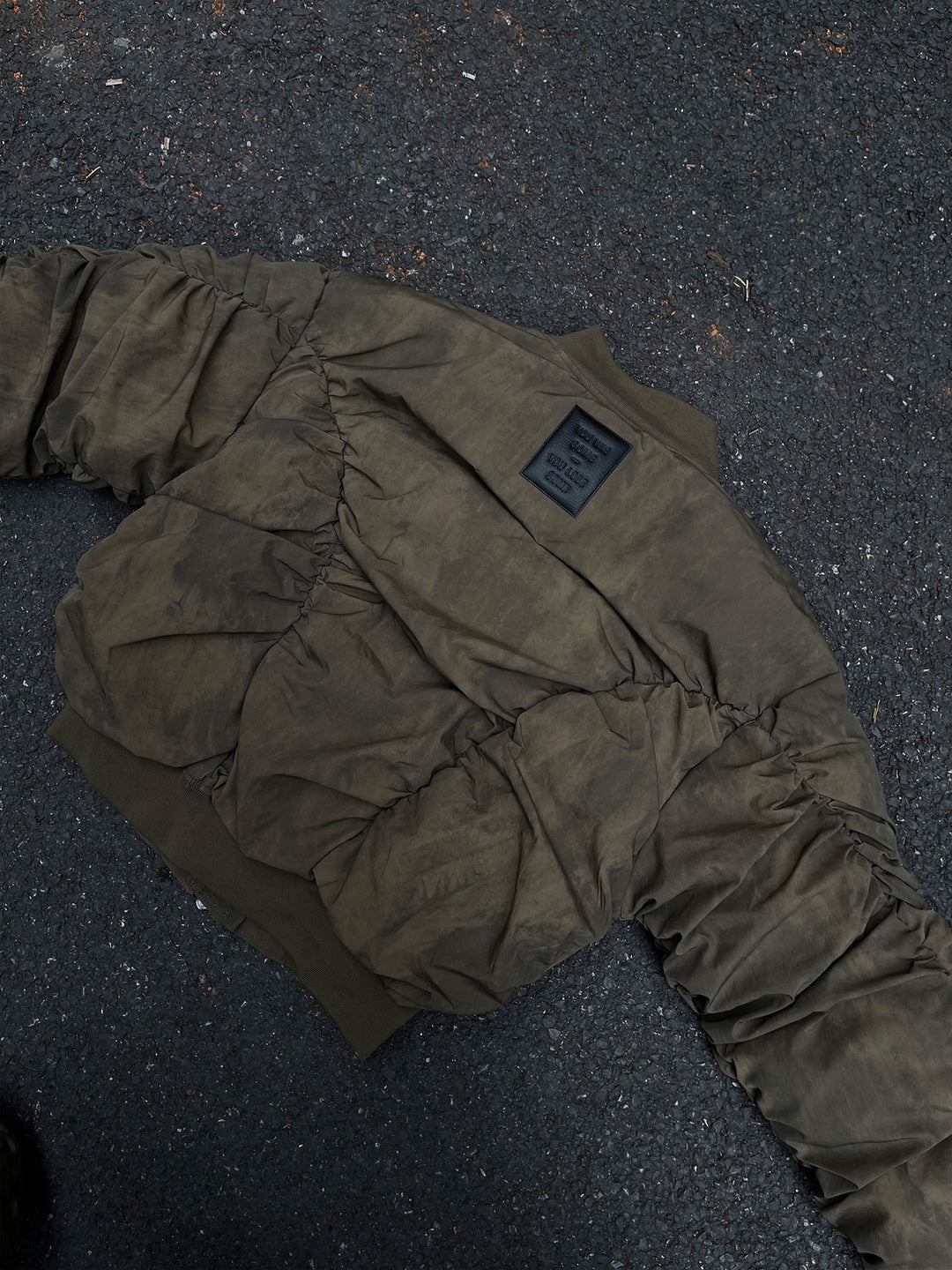 DESERTED bomber jacket