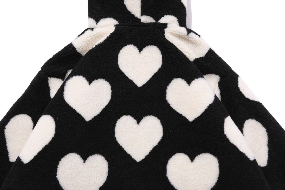 PLUSH HEARTS oversized jacket - Dragon Star