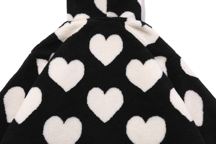 PLUSH HEARTS oversized jacket - Dragon Star