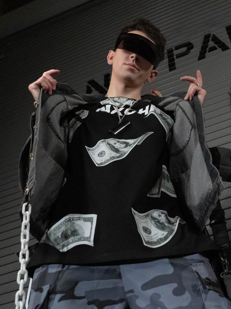 CASH FLOW oversized tee - Dragon Star