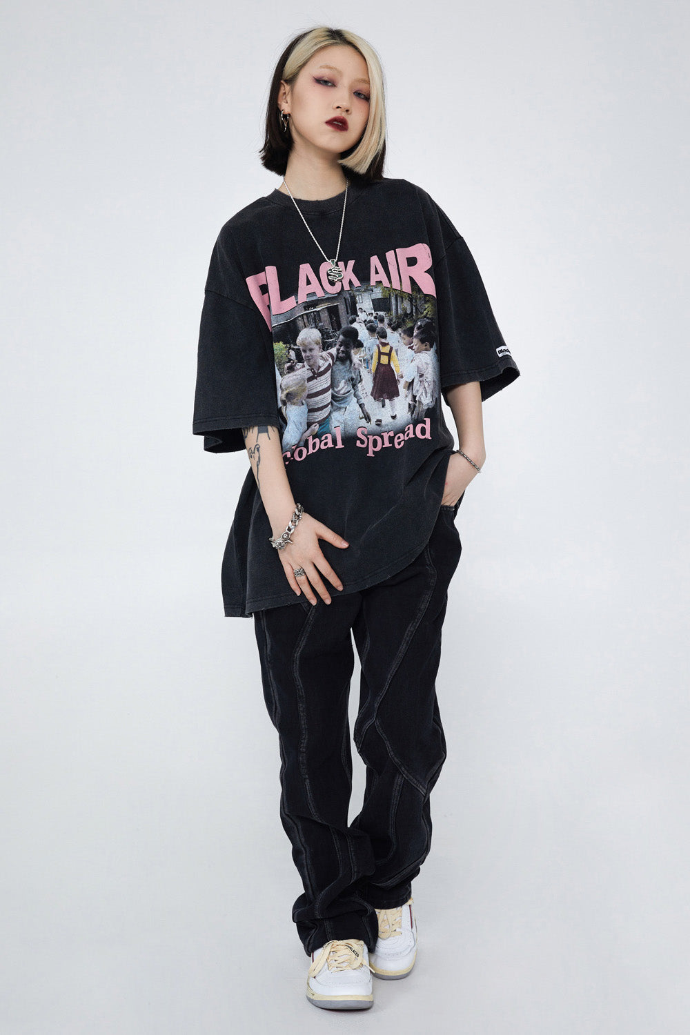GLOBAL SPREAD tee - Dragon Star
