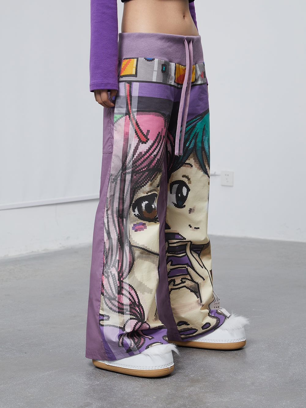 VAPOR low-waist pants - Dragon Star