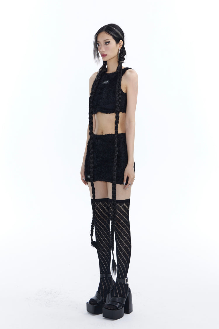 PLUSH vest & skirt - Dragon Star
