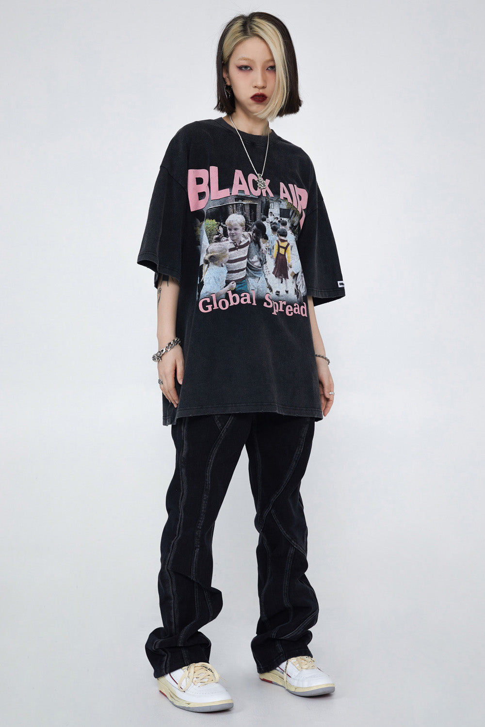 GLOBAL SPREAD tee - Dragon Star