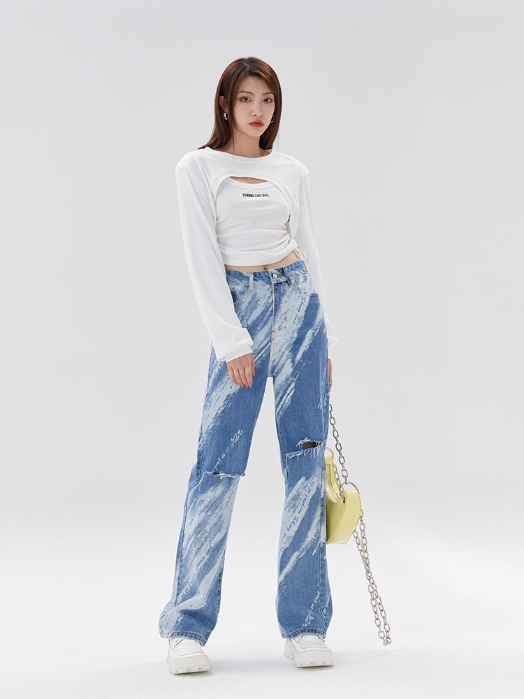 WATER ELEMENT jeans - Dragon Star