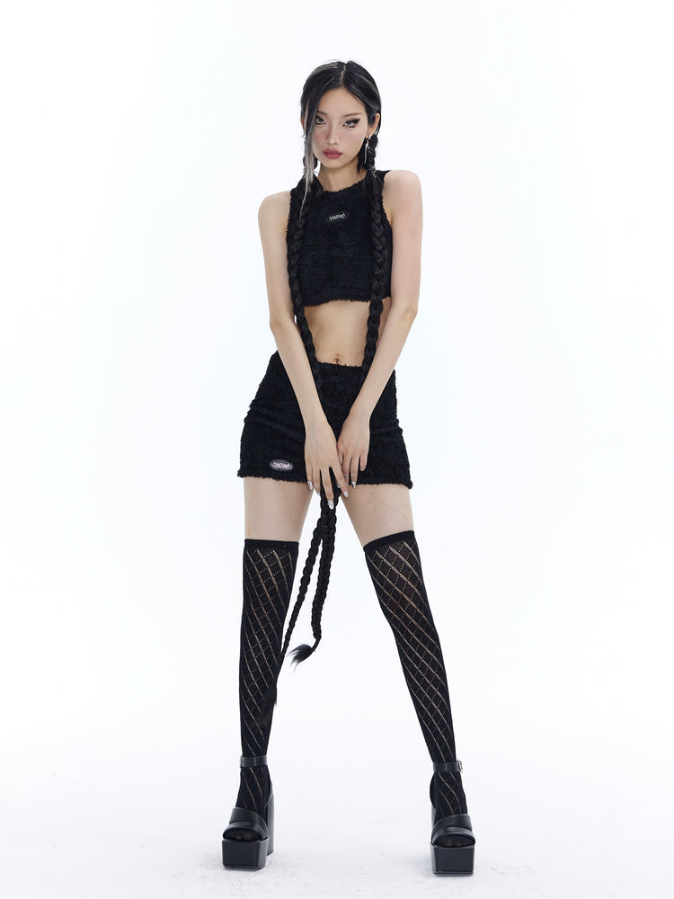 PLUSH vest & skirt - Dragon Star