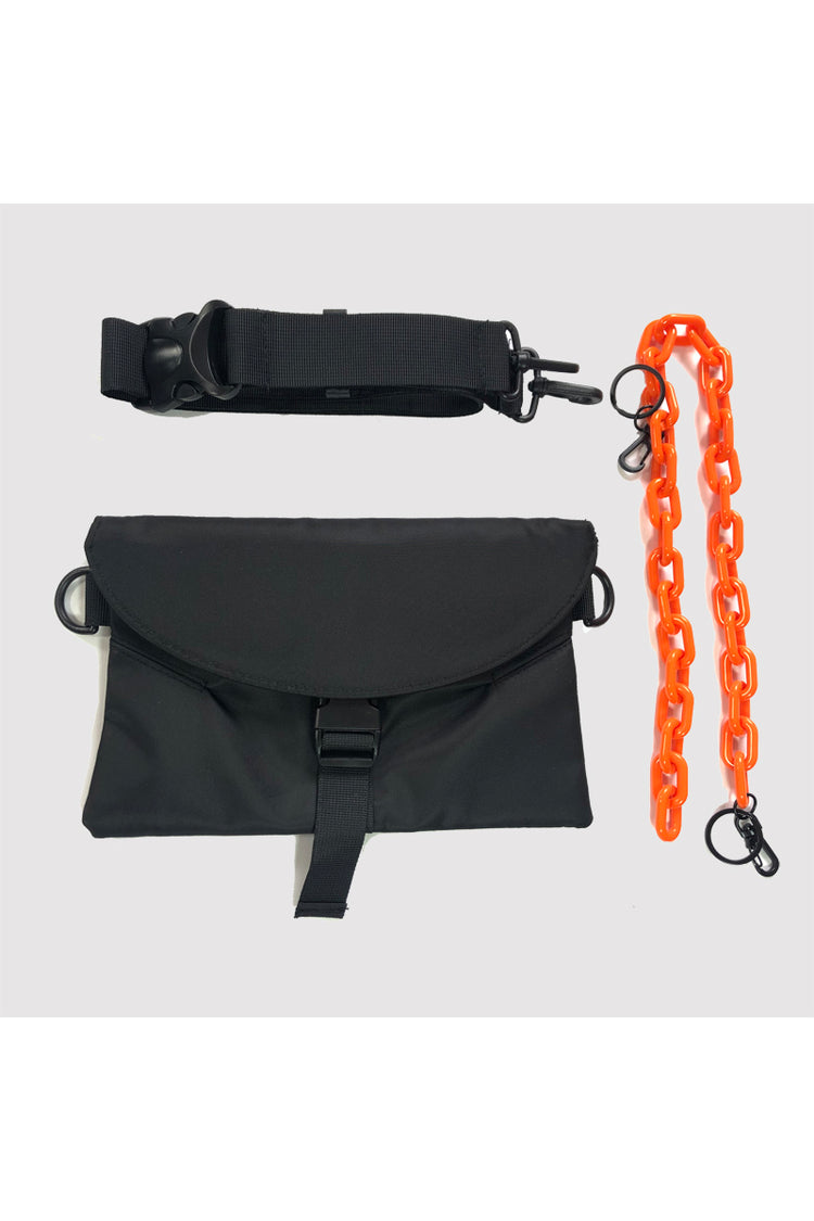 ORANGE BLACK bag - Dragon Star