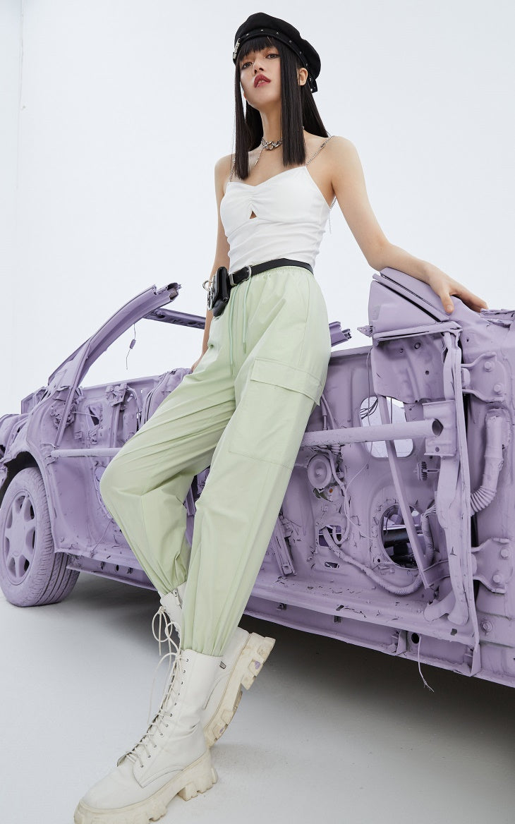 MAGENTA CITY jogger - Dragon Star