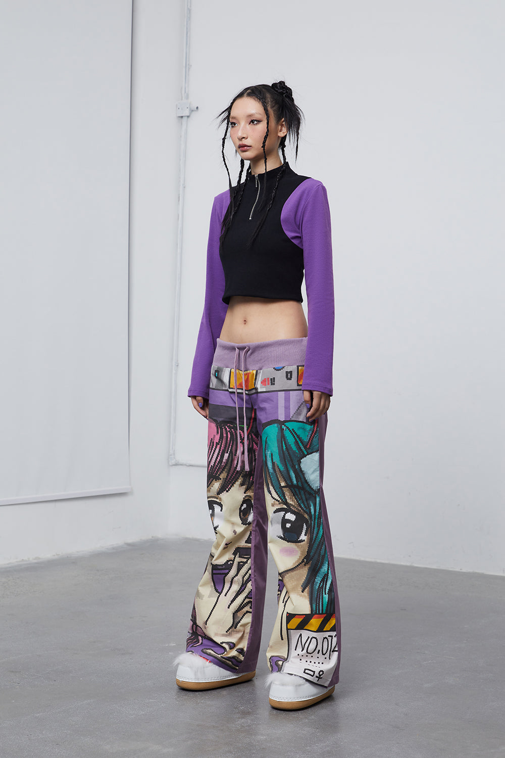 VAPOR low-waist pants - Dragon Star