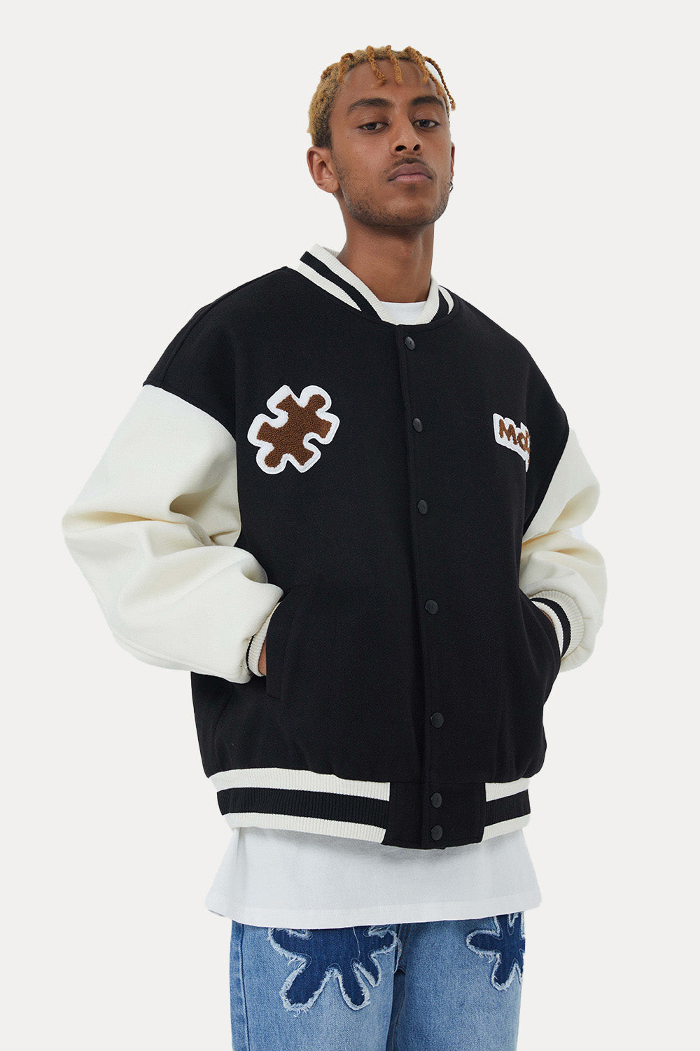 RETROSTREET baseball jacket - Dragon Star
