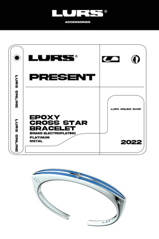 EPOXY CROSS STAR bracelet