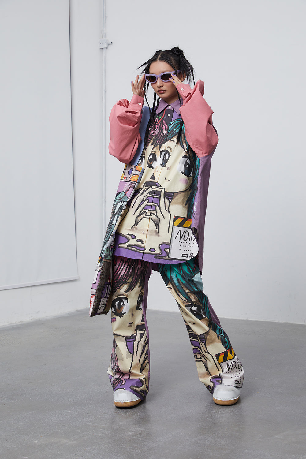 VAPOR low-waist pants - Dragon Star
