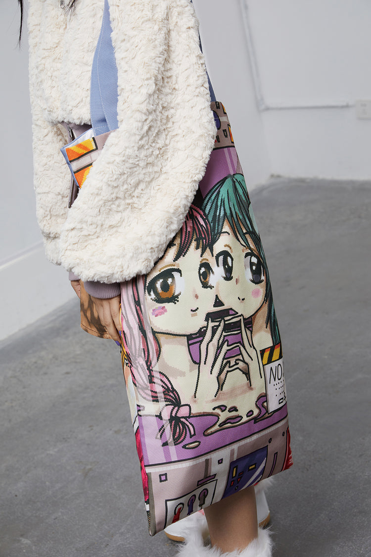 VAPOR shoulder tote bag - Dragon Star