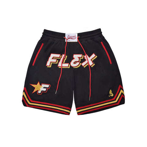 FLEXHOOD Street Legend Basketball Shorts XL / Black