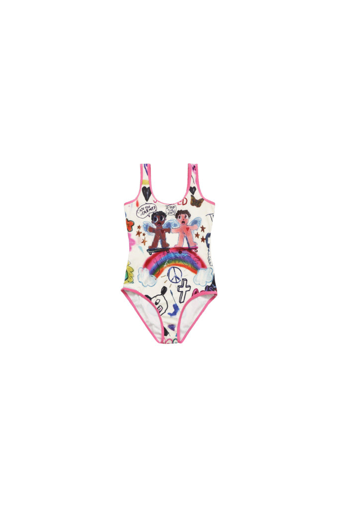 HOT SPRING swimsuit & sunscreen sleeves - Dragon Star