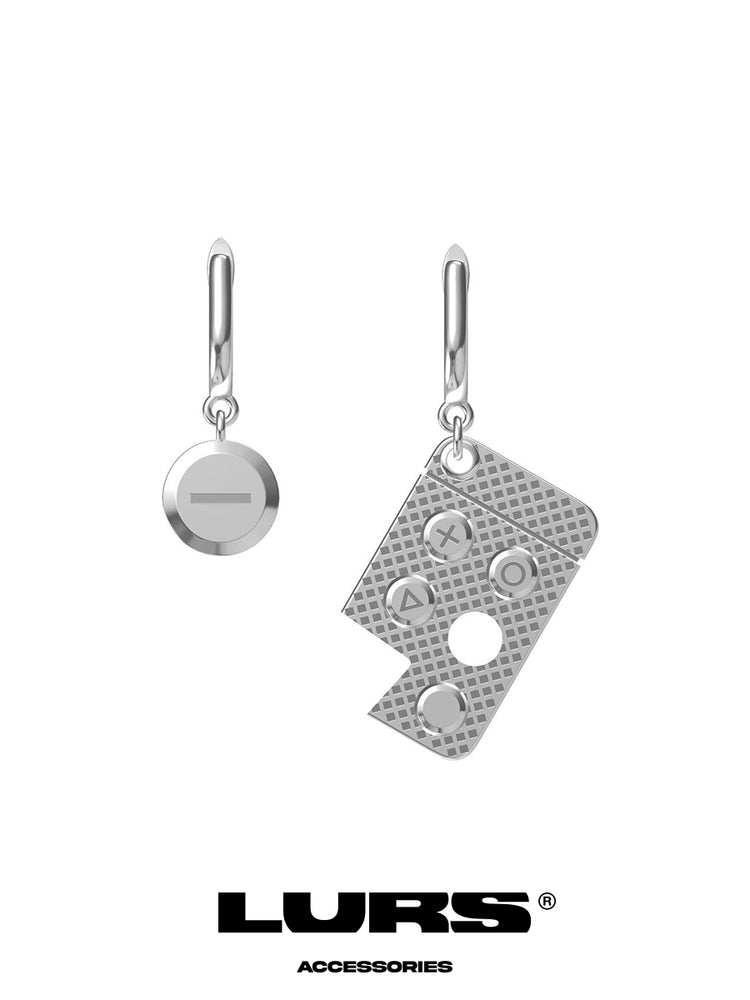 GAMEPAD PILL earrings - Dragon Star