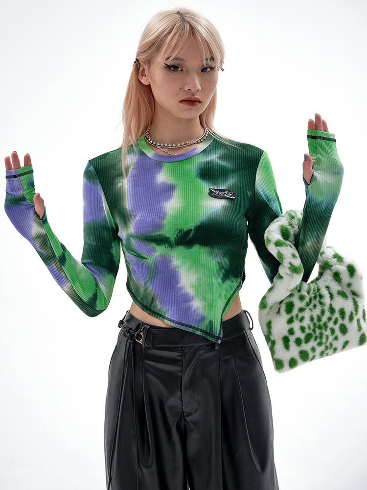 Aurora Tie Dye Crop