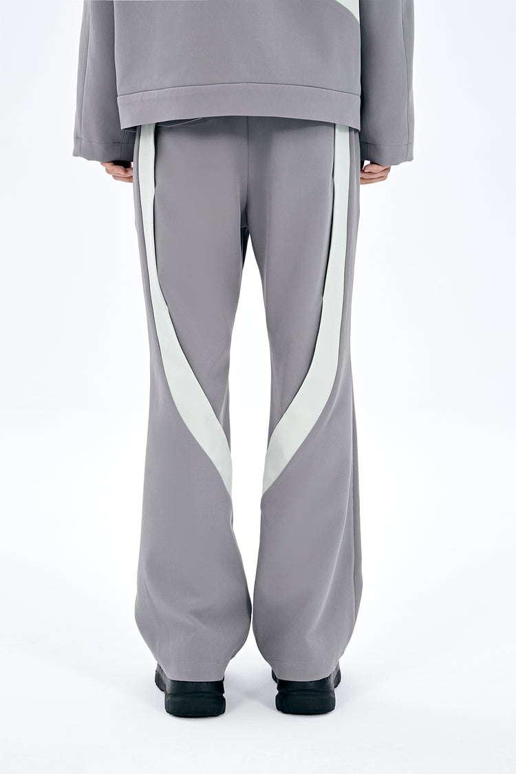 OFFWORLD OFFICER patchwork drape pants - Dragon Star