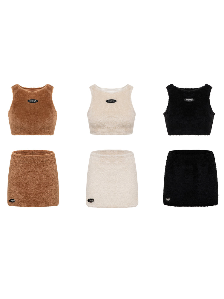 PLUSH vest & skirt - Dragon Star