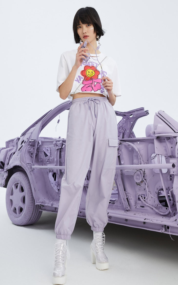 MAGENTA CITY jogger - Dragon Star