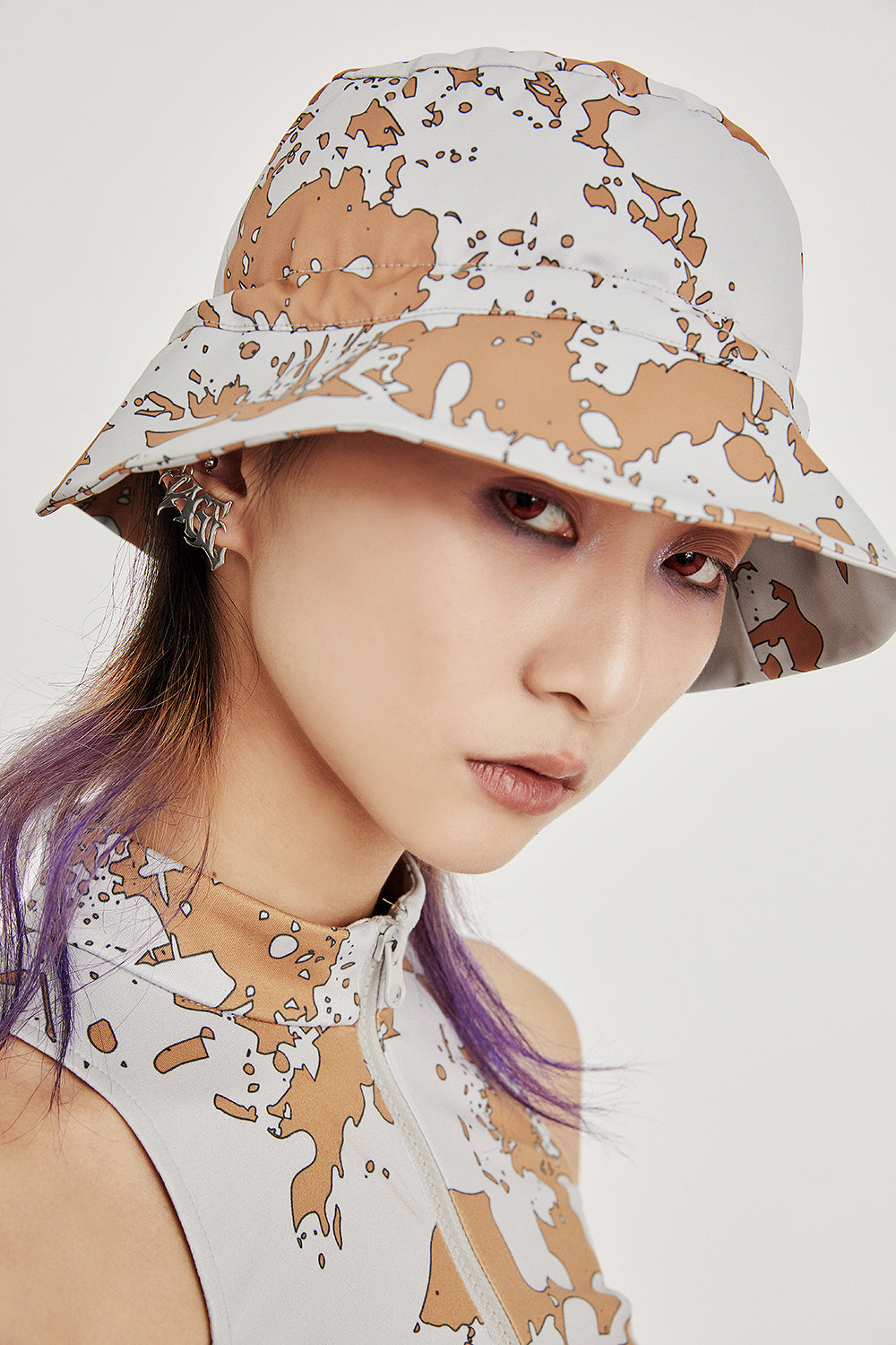 DIGICAMO adjustable bucket hat - Dragon Star