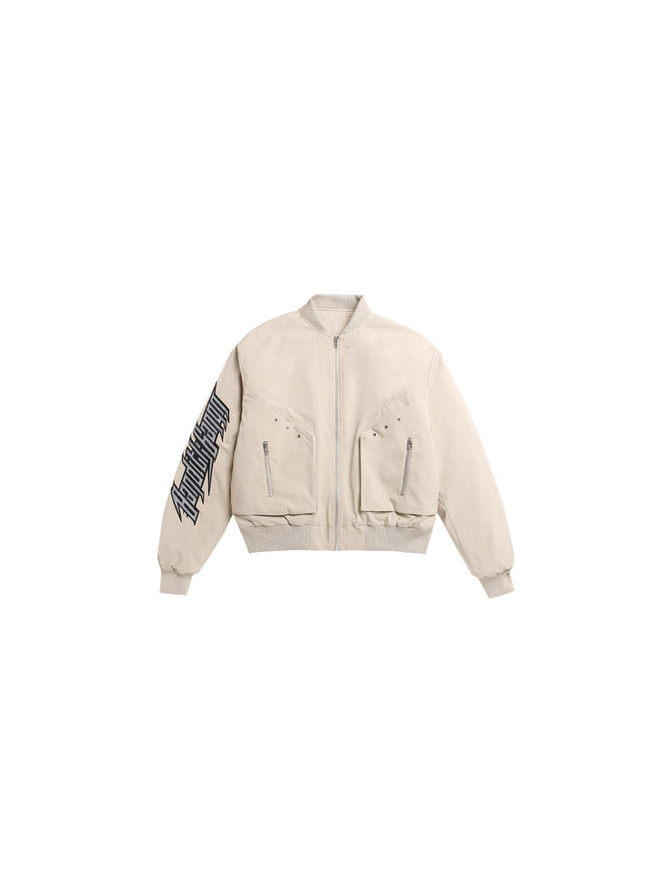 MA1 embroidered flight jacket - Dragon Star