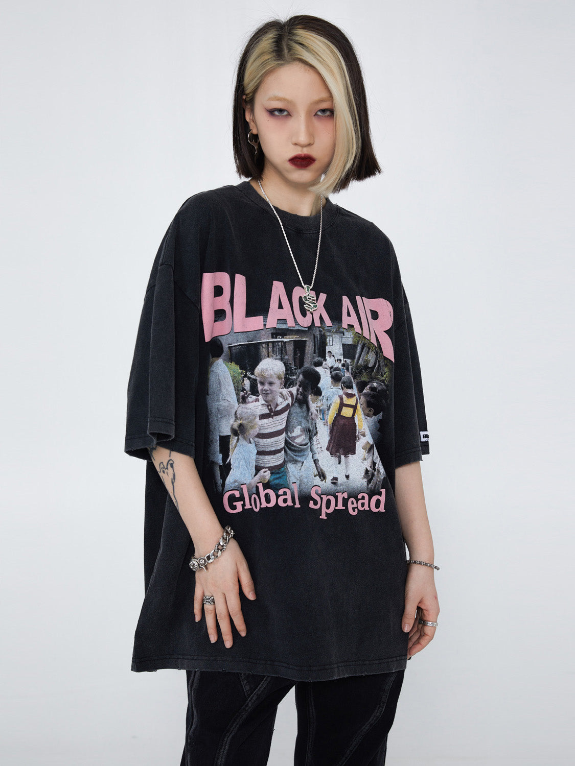GLOBAL SPREAD tee - Dragon Star