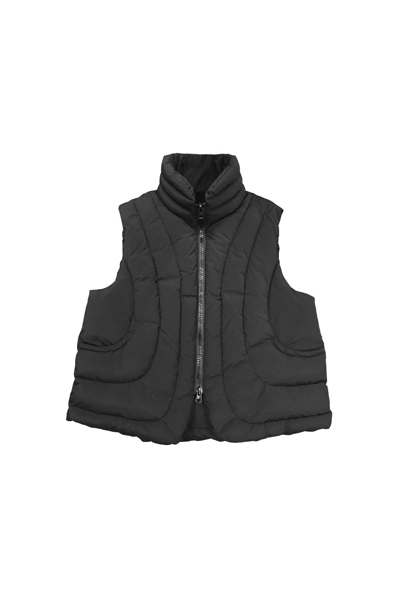 CURFEW REBEL puffer vest - Dragon Star