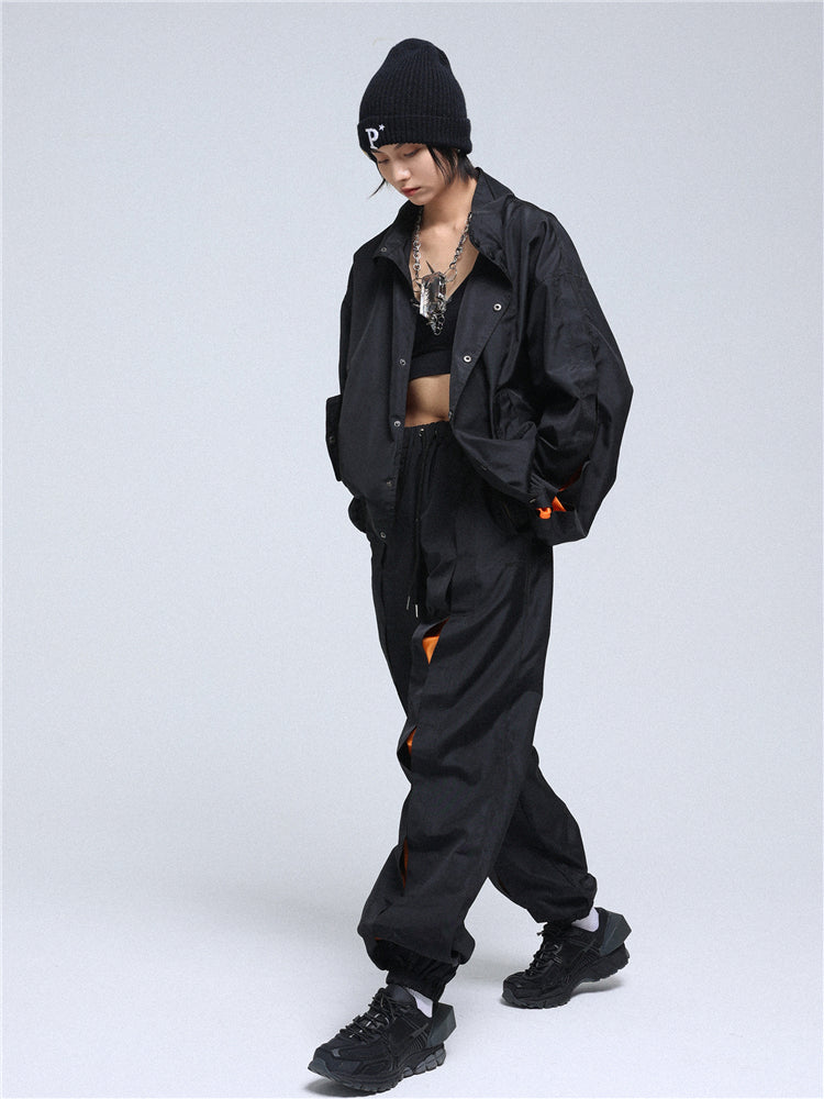 MECH BAY functional loose pants - Dragon Star