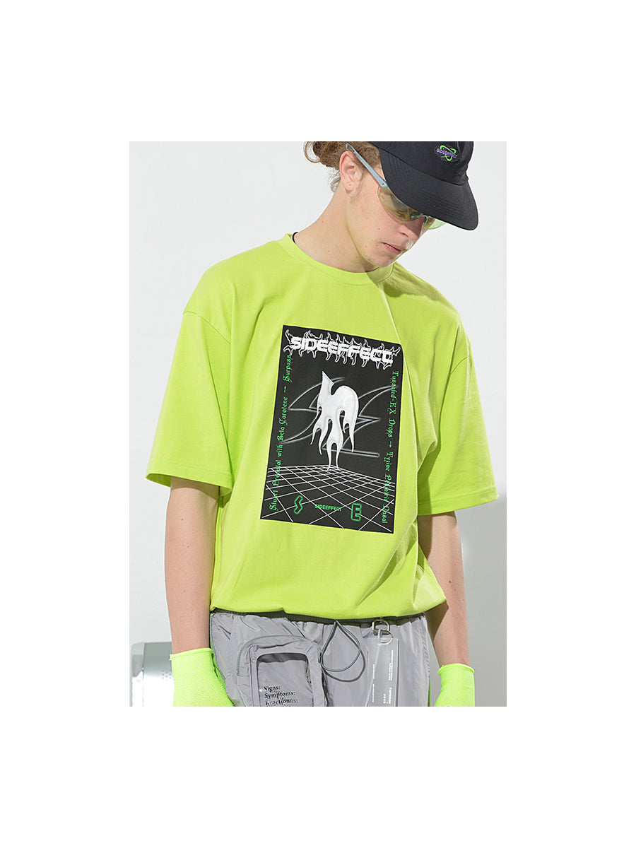 GREEN LAVA tee - Dragon Star