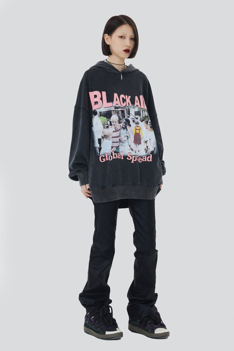 GLOBAL SPREAD hoodie - Dragon Star