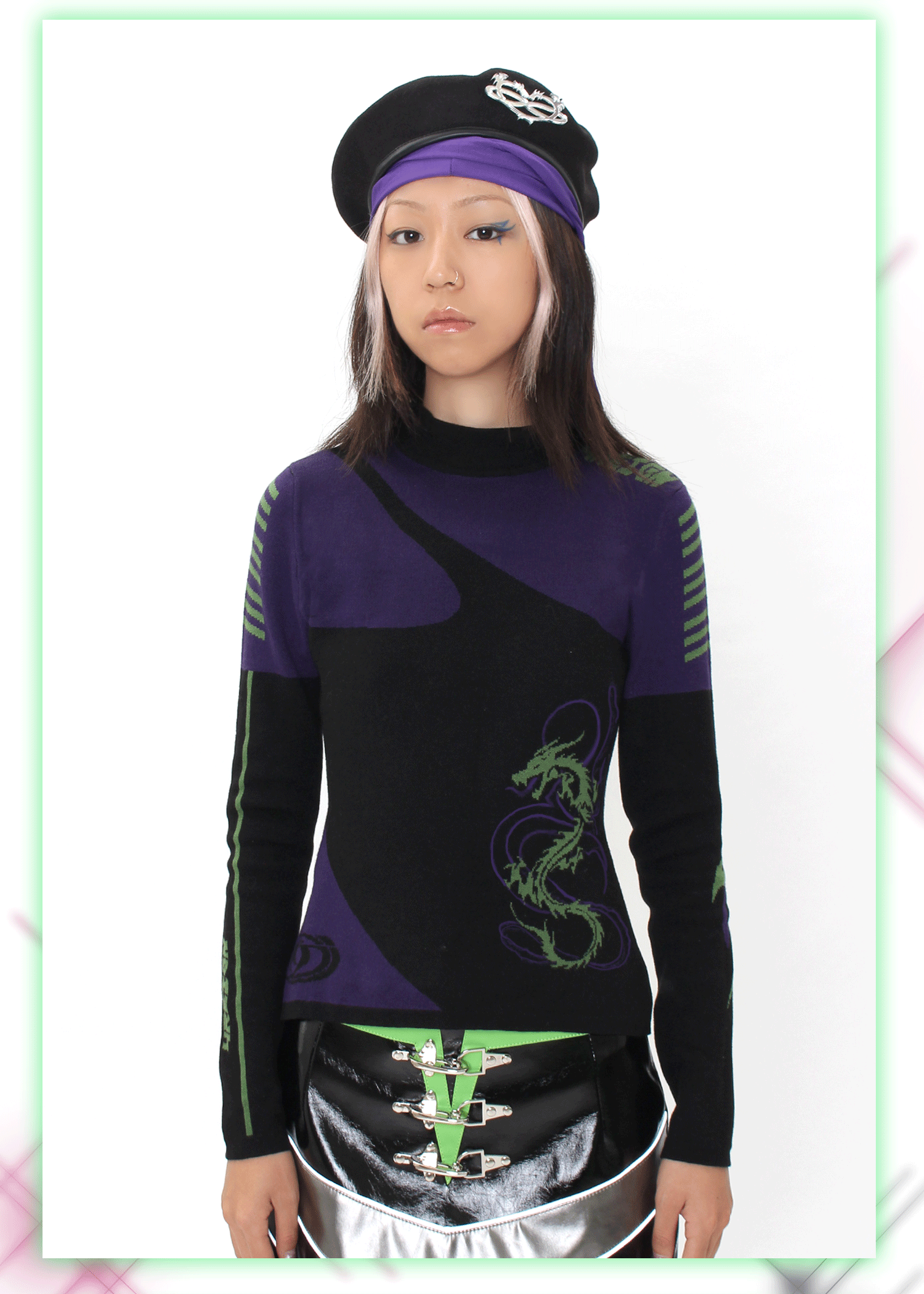 OFFWORLD CORPS turtleneck - Dragon Star