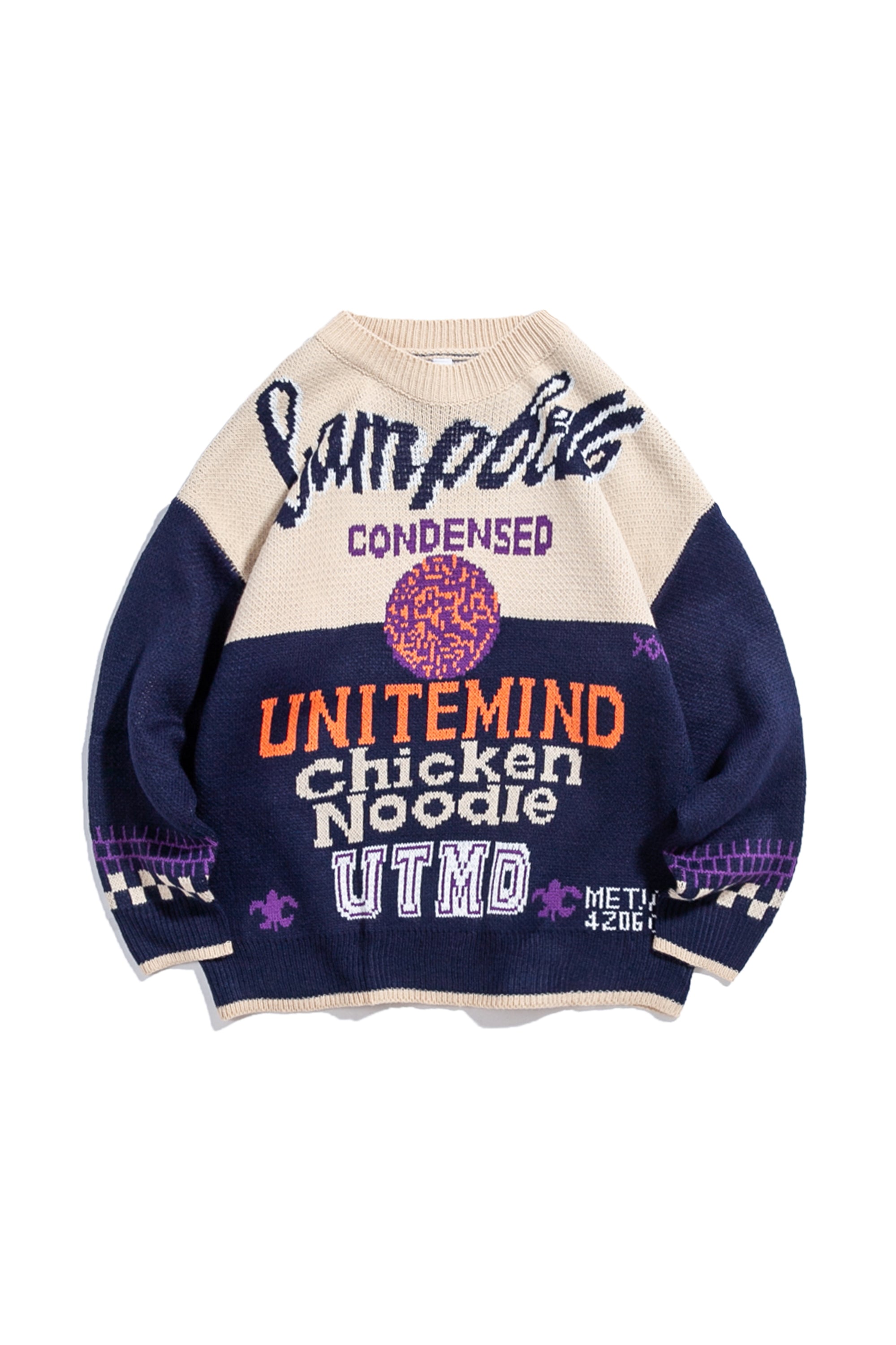 Chicken Noodle Sweater | Oversized Sweater | Dragon Star