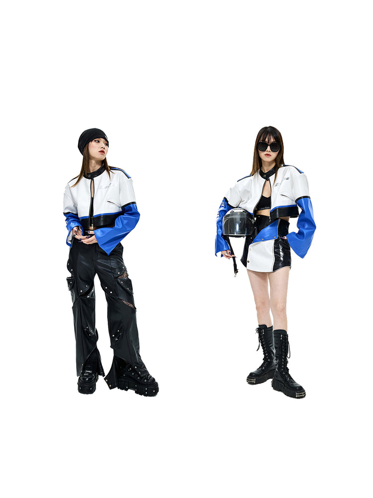 UNDERCOVER motorcycle jacket - Dragon Star