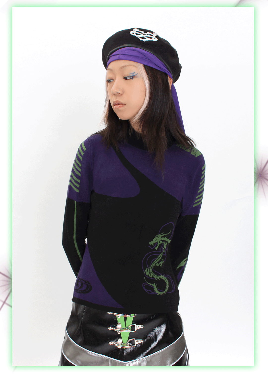 OFFWORLD CORPS turtleneck - Dragon Star