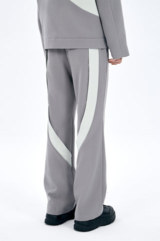 OFFWORLD OFFICER patchwork drape pants - Dragon Star