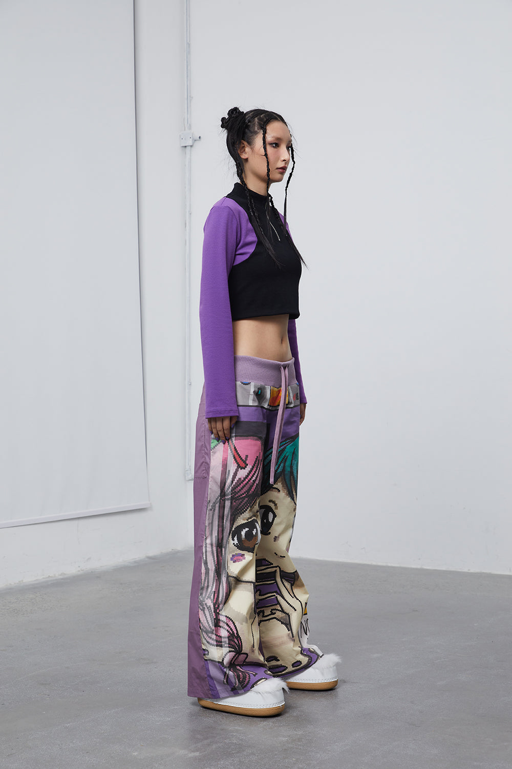 VAPOR low-waist pants - Dragon Star