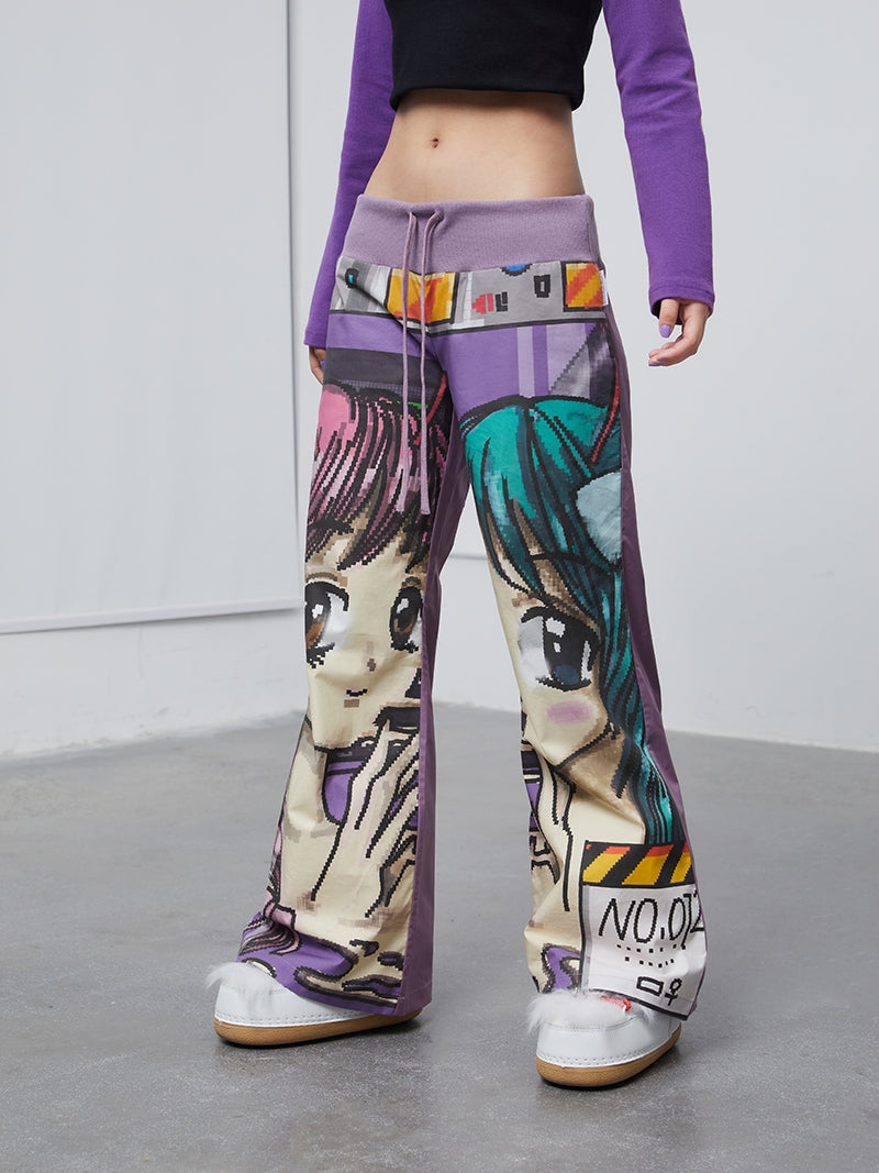 VAPOR low-waist pants - Dragon Star