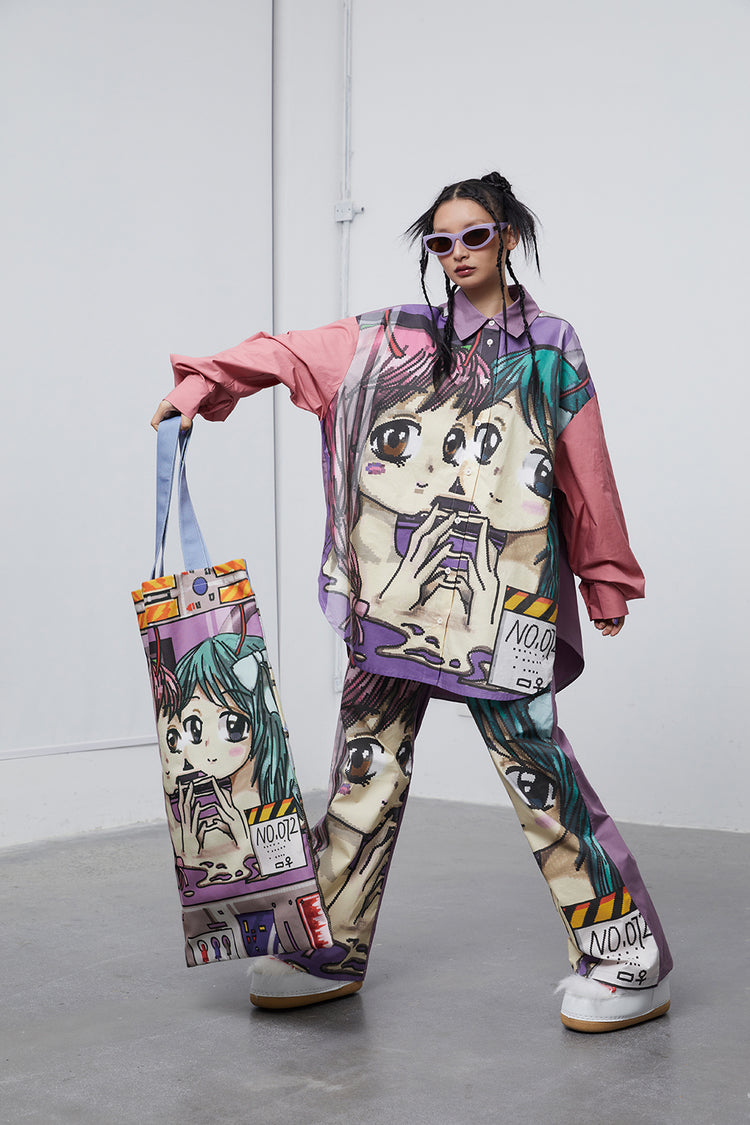 VAPOR shoulder tote bag - Dragon Star