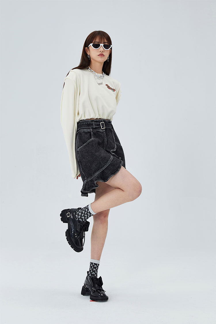 ROGUE DENIM skirt - Dragon Star