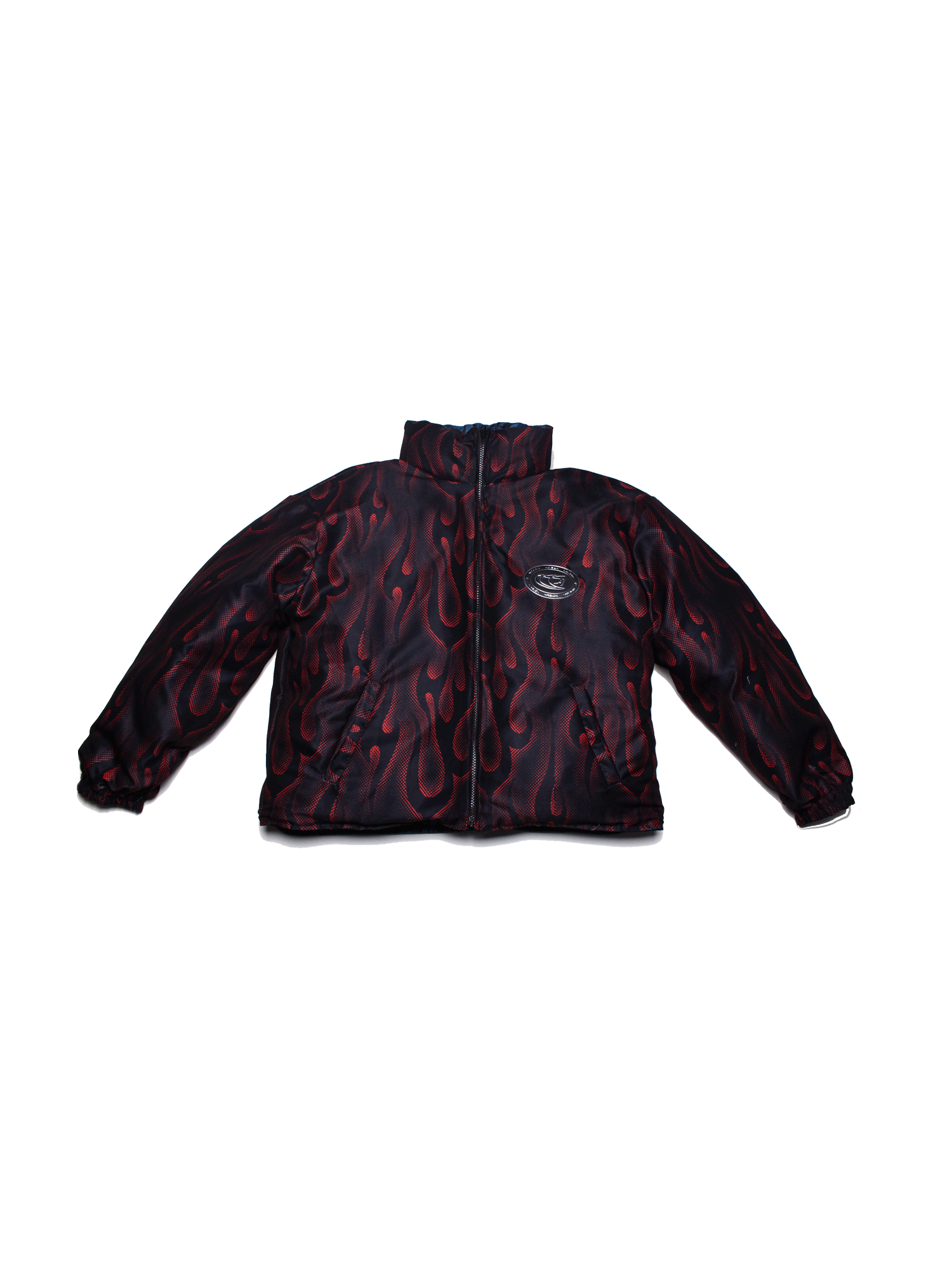 PYTHON FLAME double-sided puffer - Dragon Star