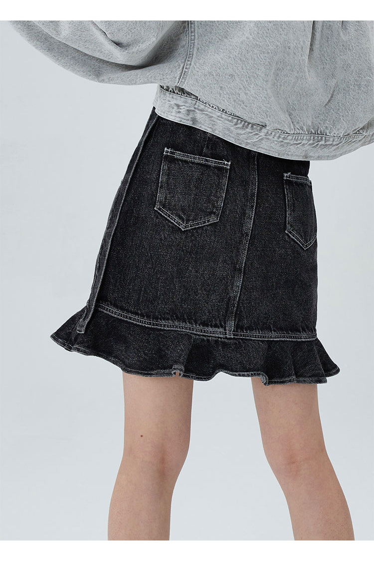 ROGUE DENIM skirt - Dragon Star