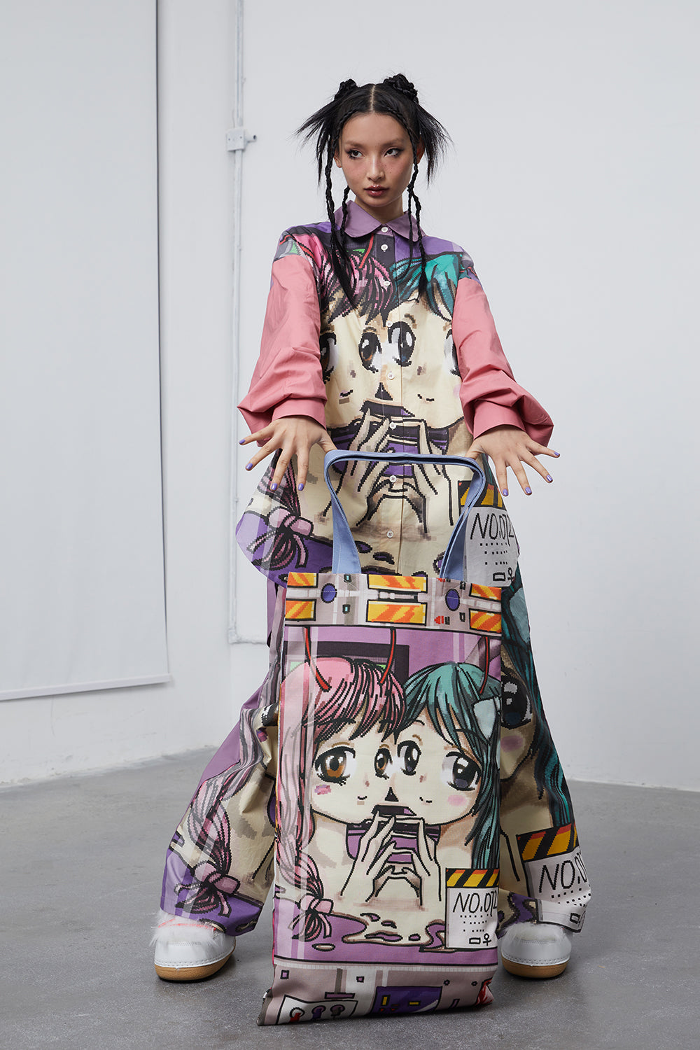 VAPOR shoulder tote bag - Dragon Star