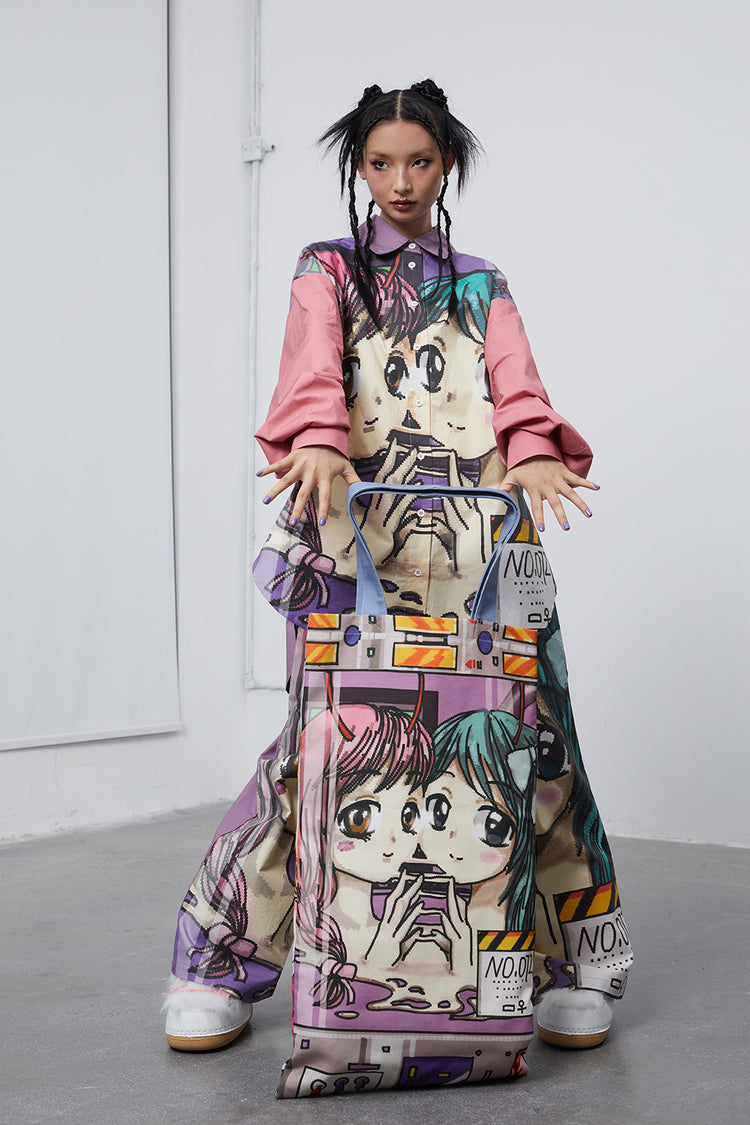 VAPOR shoulder tote bag - Dragon Star