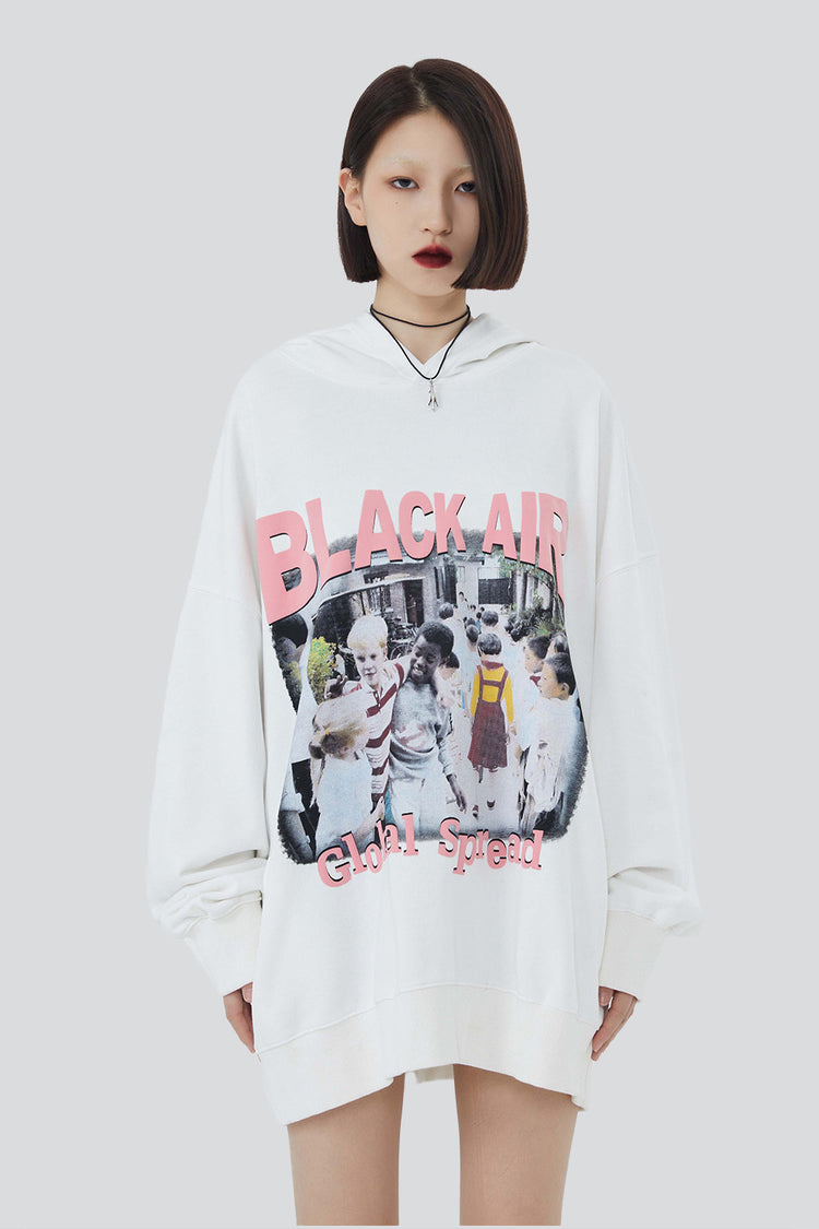 GLOBAL SPREAD hoodie - Dragon Star