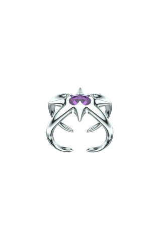 FOUR-POINTED TENTACLE STAR ring