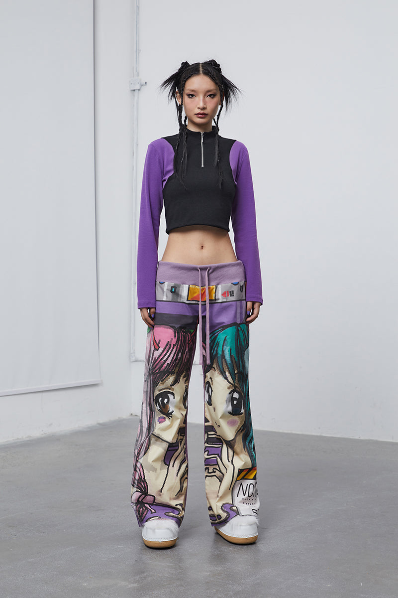 VAPOR low-waist pants - Dragon Star