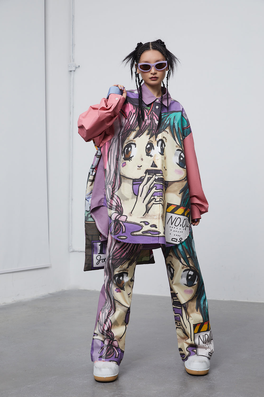 VAPOR low-waist pants - Dragon Star
