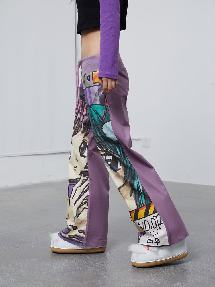 VAPOR low-waist pants - Dragon Star