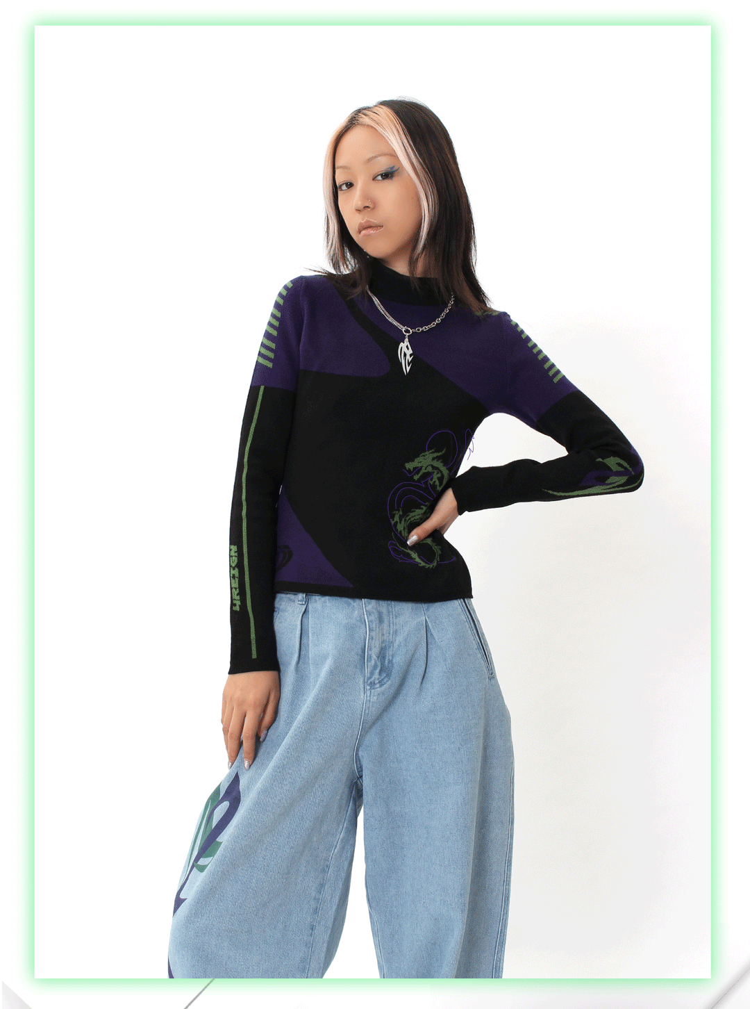 OFFWORLD CORPS turtleneck - Dragon Star